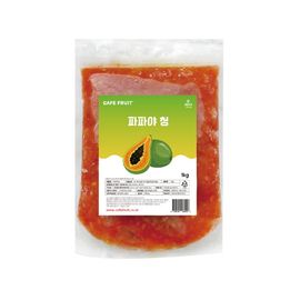 [SH Pacific] 1kg of papaya cheong with fresh flesh 75% fruit cheong ade shaved ice topping_cheong, natural, refreshing, refreshing, vitamin C_Made in Korea